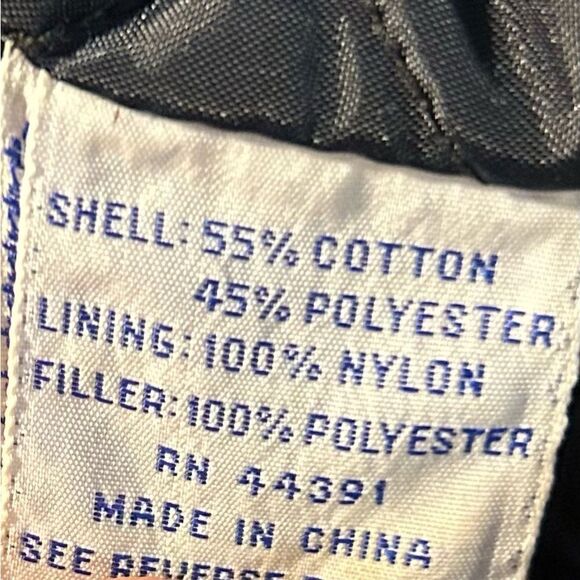 Dickies Men’s Red Plaid Quilted Lightweight Button Down Jacket Size Large - Picture 6 of 7